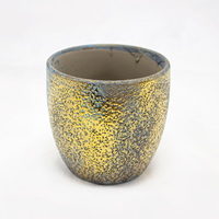 Vaso Cerâmica Bronze 13cm