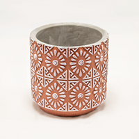 Vaso Cerâmica 10/10cm Terra cota