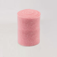 Lã Impermeável 15x100cm Rosa Claro