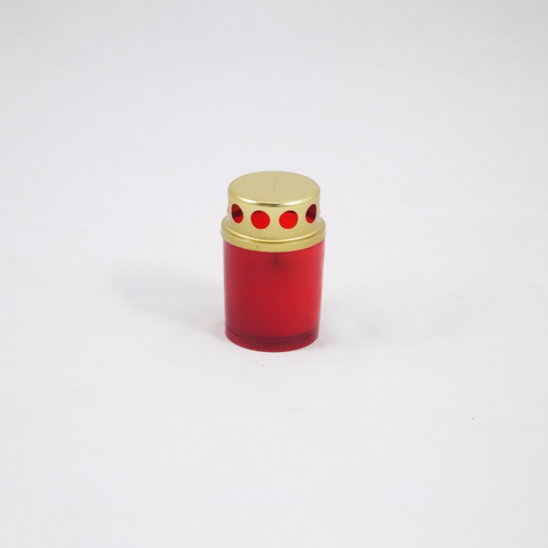 Vela 10L (5,0x7,5cm) copo vermelho - Compra min. 72un