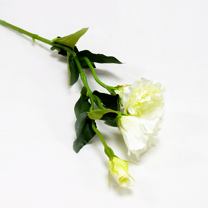 Lisianthus Artificial 72cm Creme