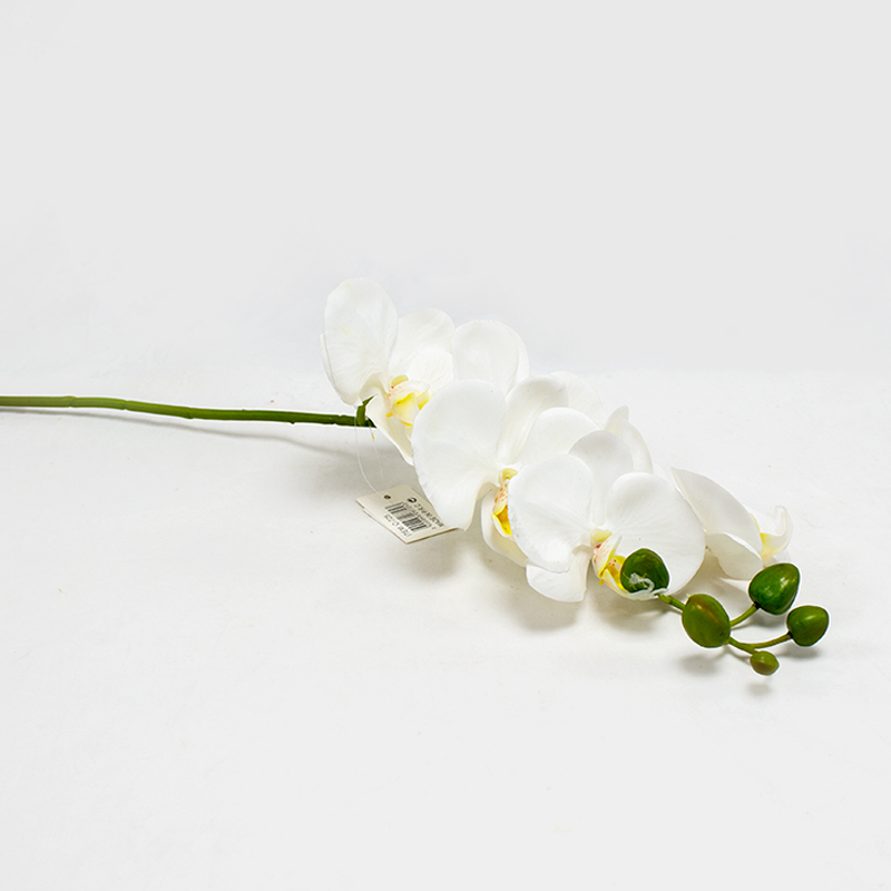 Phalaenopsis 75cm Branca Artificial