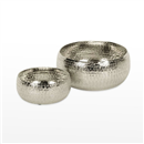 Conjunto Ta&ccedil;as Met&aacute;lica - cor Prata