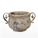 Pote Cer&acirc;mica "Valo" Creme