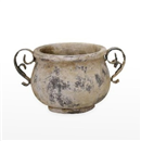 Pote Cer&acirc;mica "Valo" - Creme