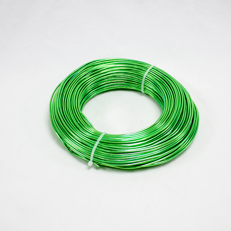 Arame Aluminio 2mm 500gr   Verde