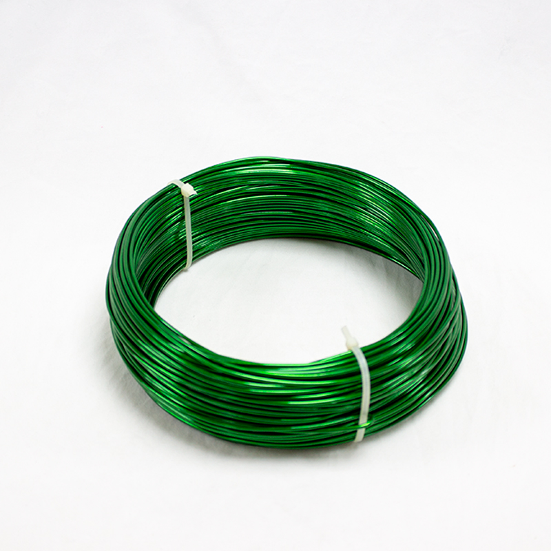 Arame Aluminio 2mm 500gr   Verde Escuro