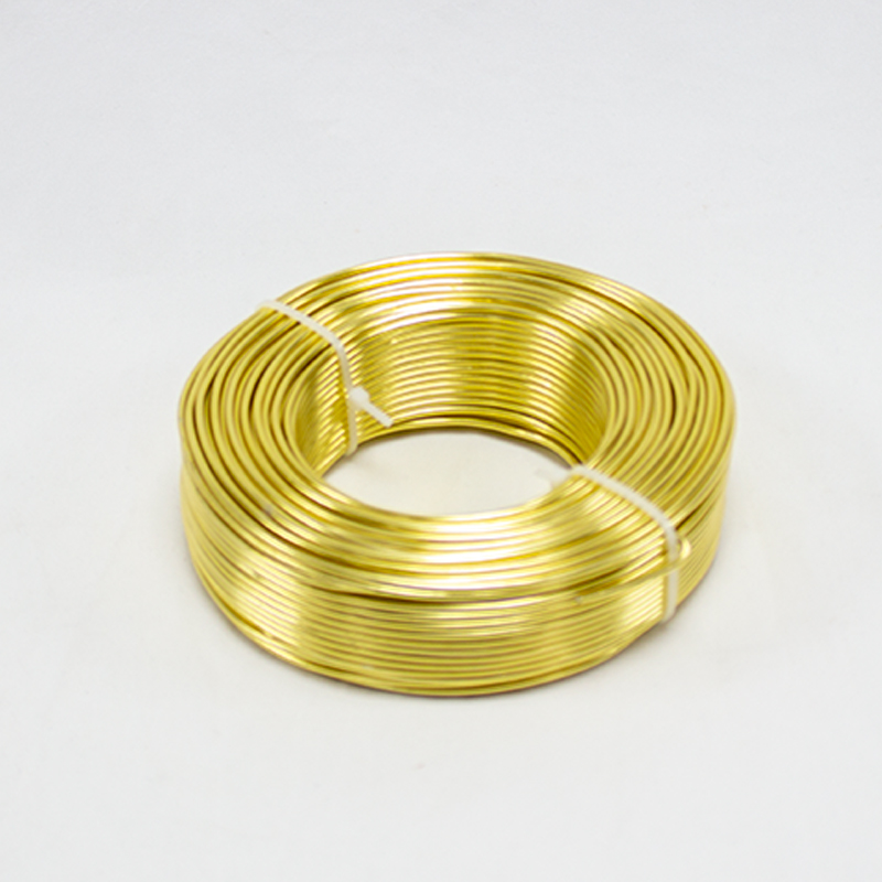 Arame Aluminio 2mm 500gr - Ouro