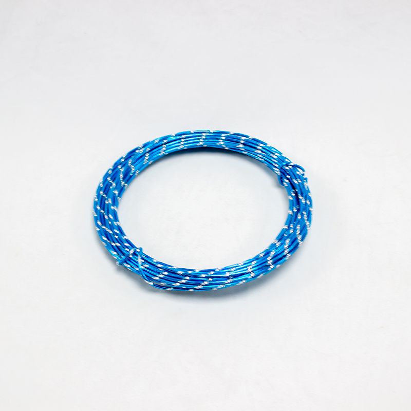 Arame Diamante 2mm - 10mt Azul Turquesa
