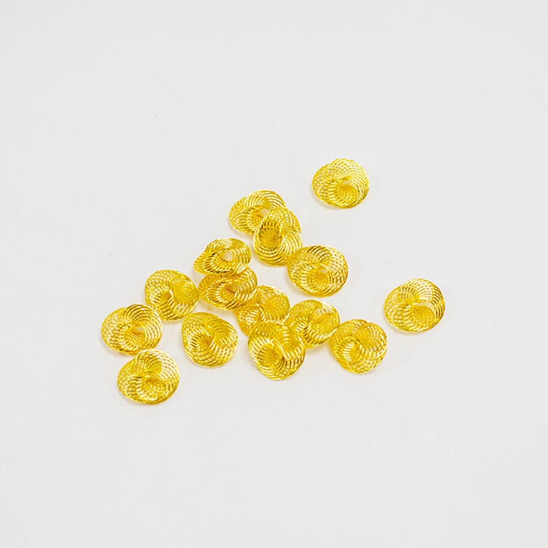 Arame Rodas 20mm -15pcs Ouro