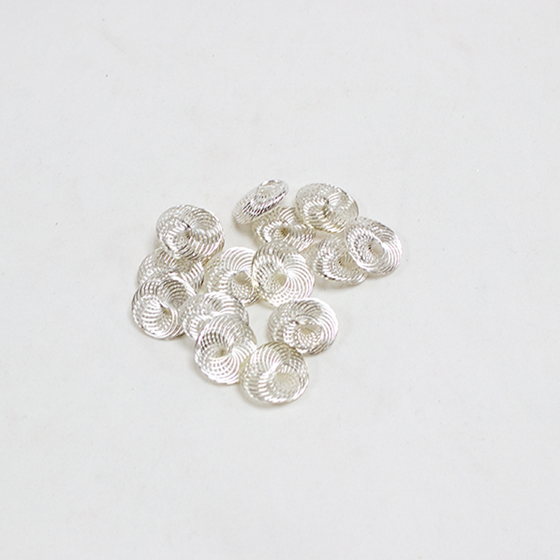 Arame Rodas 20mm -15pcs Prata