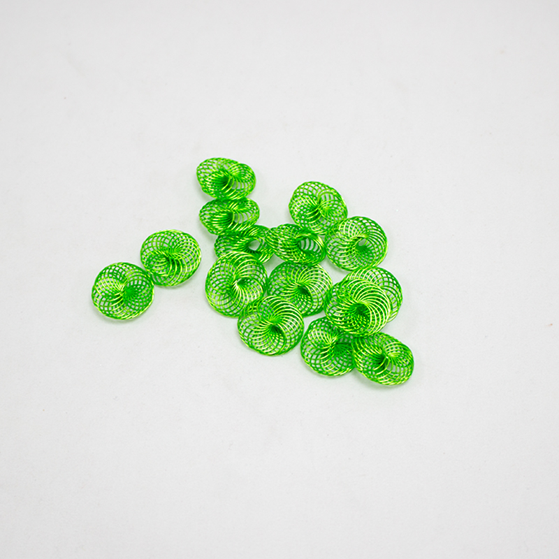 Arame Rodas 20mm -15pcs Verde Maçã