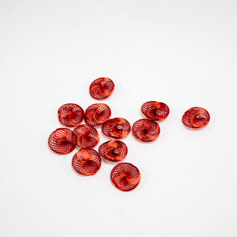 Arame Rodas 25mm -12pcs Vermelho