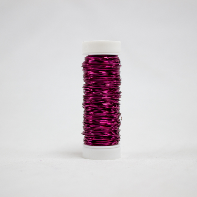 Arame Lacado 0,30mm - 30gr  Bordeaux