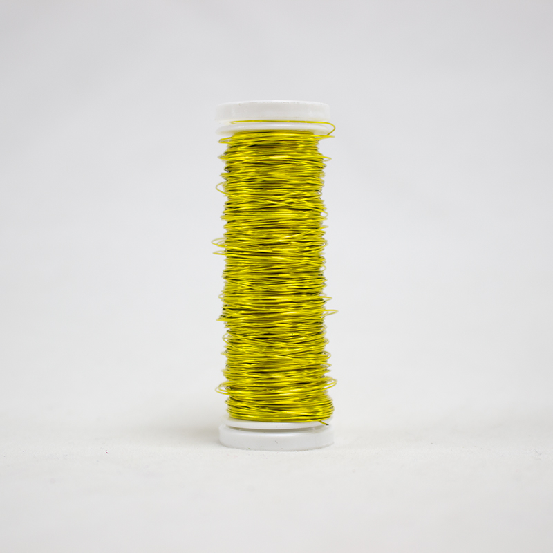 Arame Lacado 0,30mm - 30gr  Amarelo