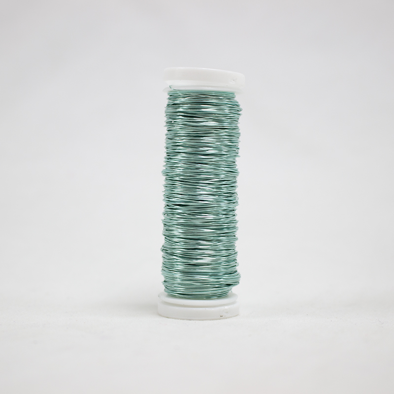 Arame Lacado 0,30mm - 30gr  Azul Gelo