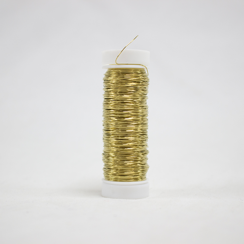 Arame Lacado 0,30mm - 30gr  Ouro