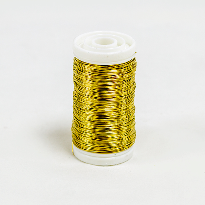 Arame Lacado 0,30mm - 100gr  Ouro