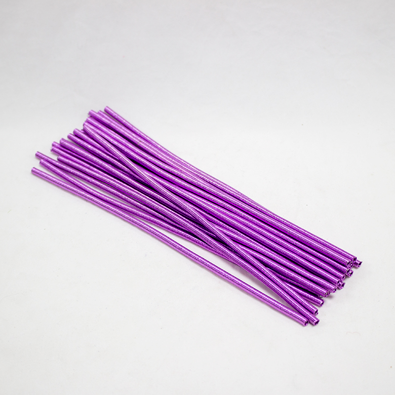 Arame Curly 25cm (20Un) Lilás