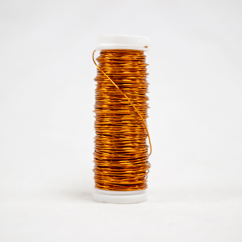 Arame Lacado 0,50mm - 50gr  Laranja