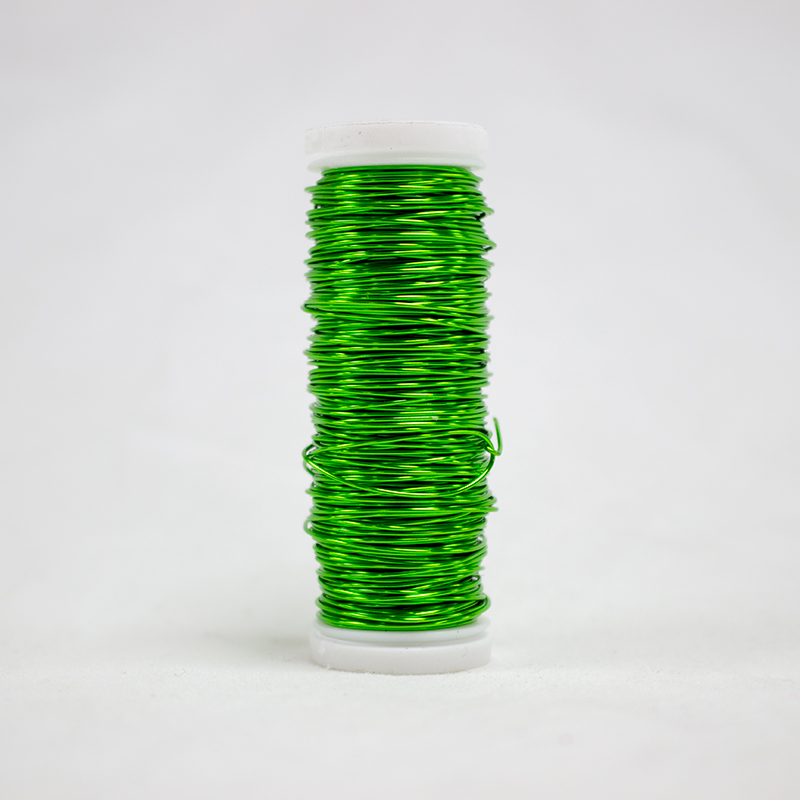 Arame Lacado 0,50mm - 50gr  Verde Maçã