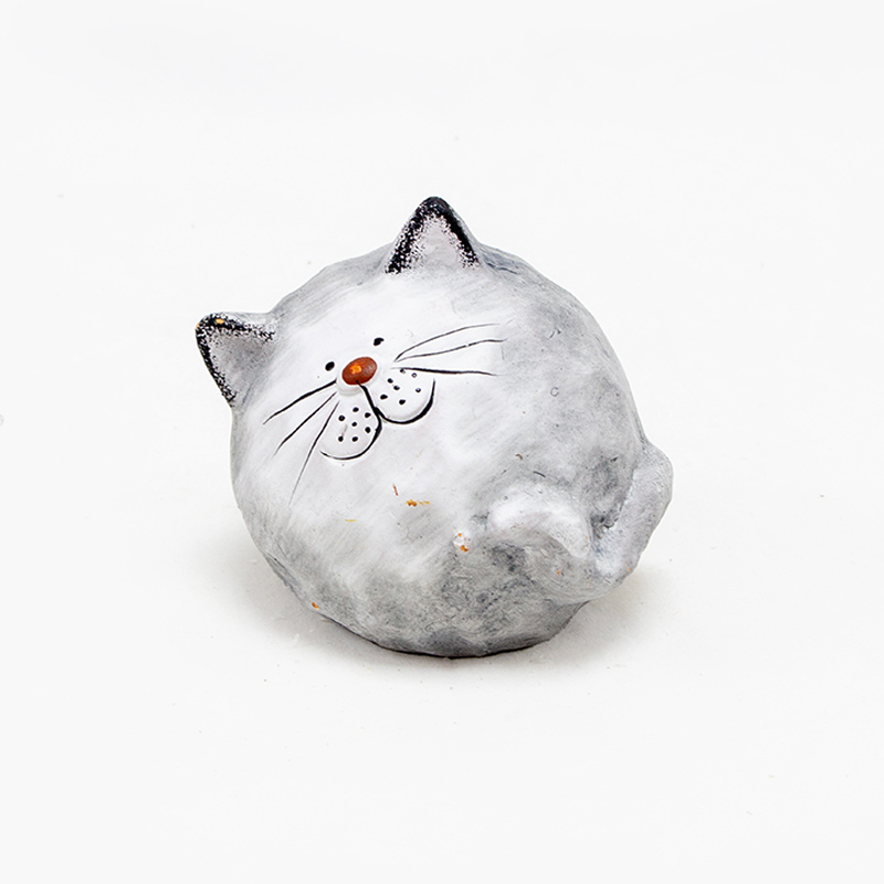 Gato F/ Bola 7.5x7.5cm (Un) A