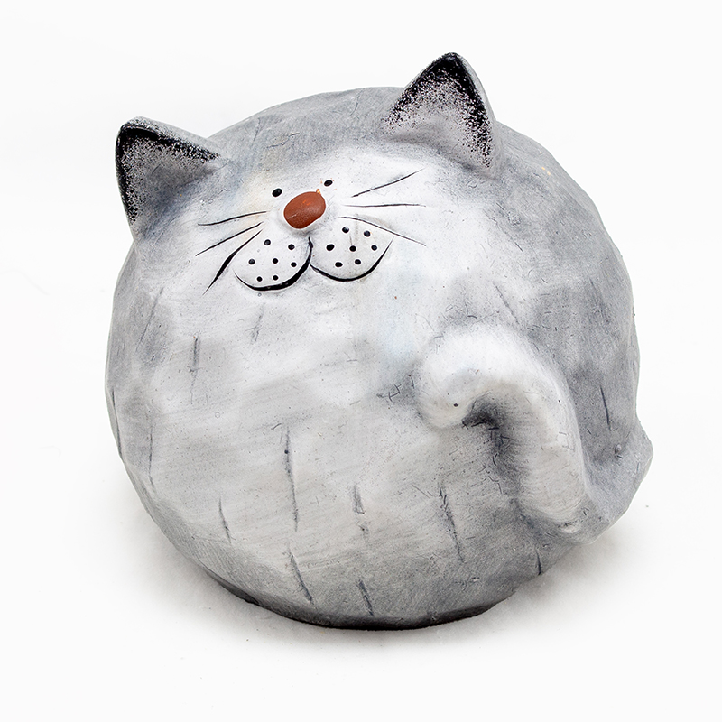 Gato F/ Bola 14x14cm (Un) A