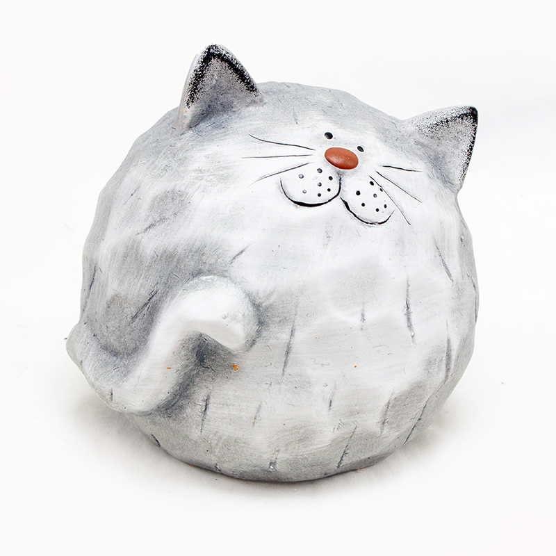 Gato F/ Bola 14x14cm (Un) B