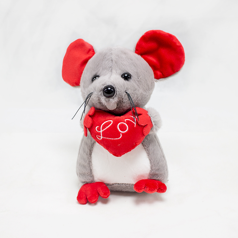 Rato De Peluche 20cm Love
