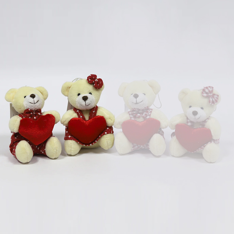 Conj. Ursos de Peluche 10cm ( Conjunto 2Un) A