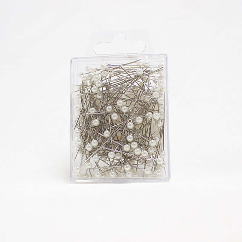 Alfinete 4mm - 150 Un. Branco