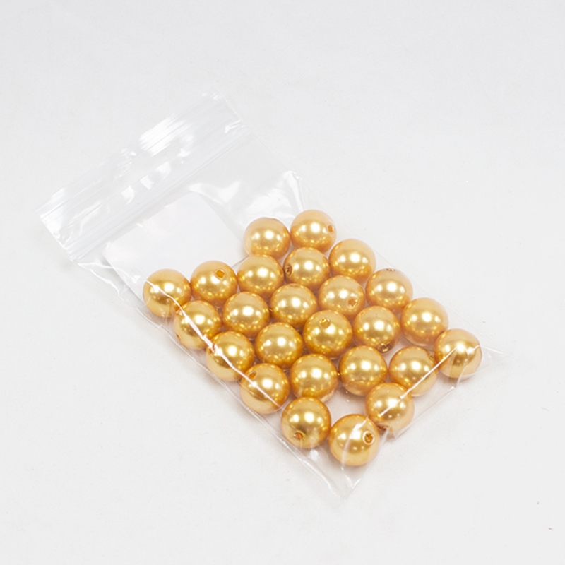 Perolas 16 mm Dourado (25 Uni.)