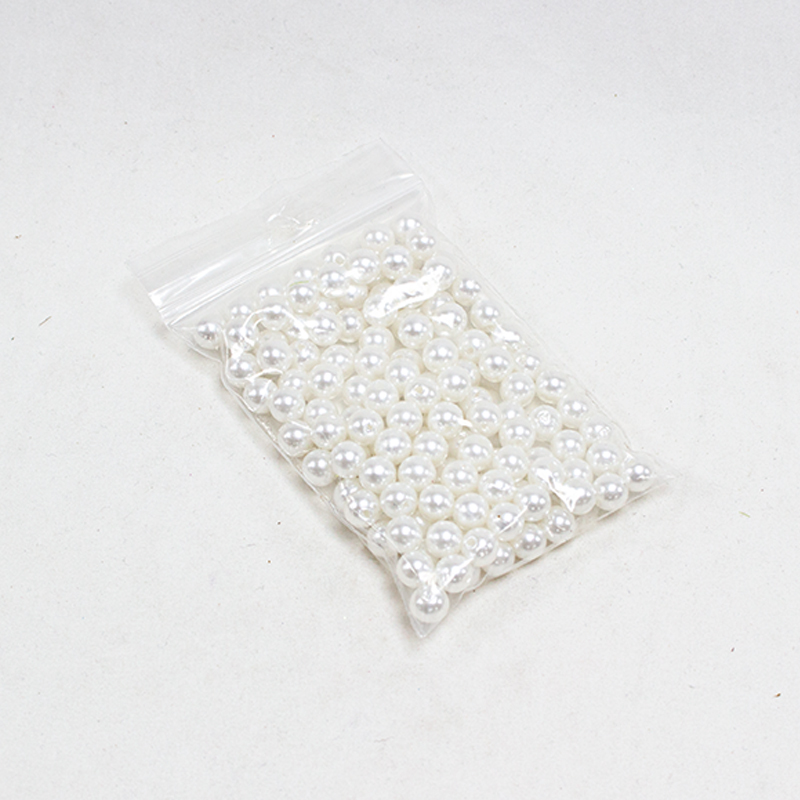 Perolas 8 mm Branco (125 Un.)