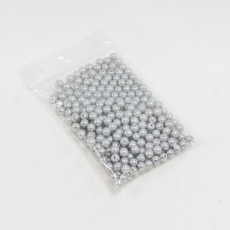 Perolas 6 mm Prata (250 Un.)