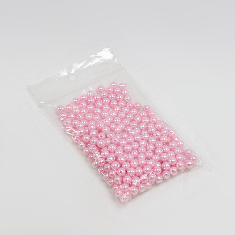 Perolas 6 mm Rosa (250 Un.)