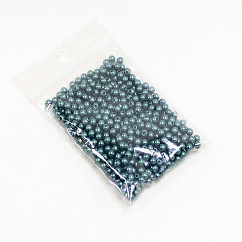 Perolas 4 mm Verde Escuro  (500 Un.)