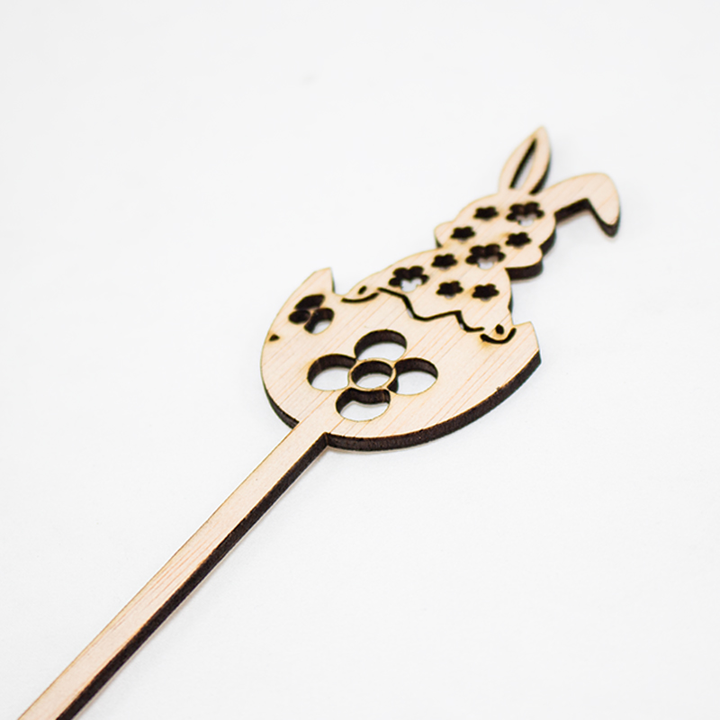 Pick Mad. Ovo+Coelho Natural (6Un)