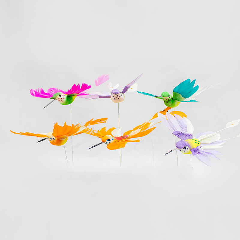 Pick Passaro Asa Aberta 13cm ( 12 Un)