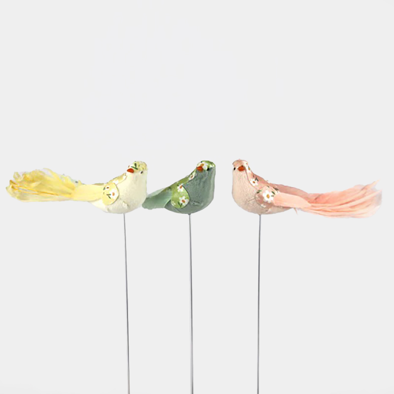 Pick Passaro 3 Cores 20cm ( 6 Un)