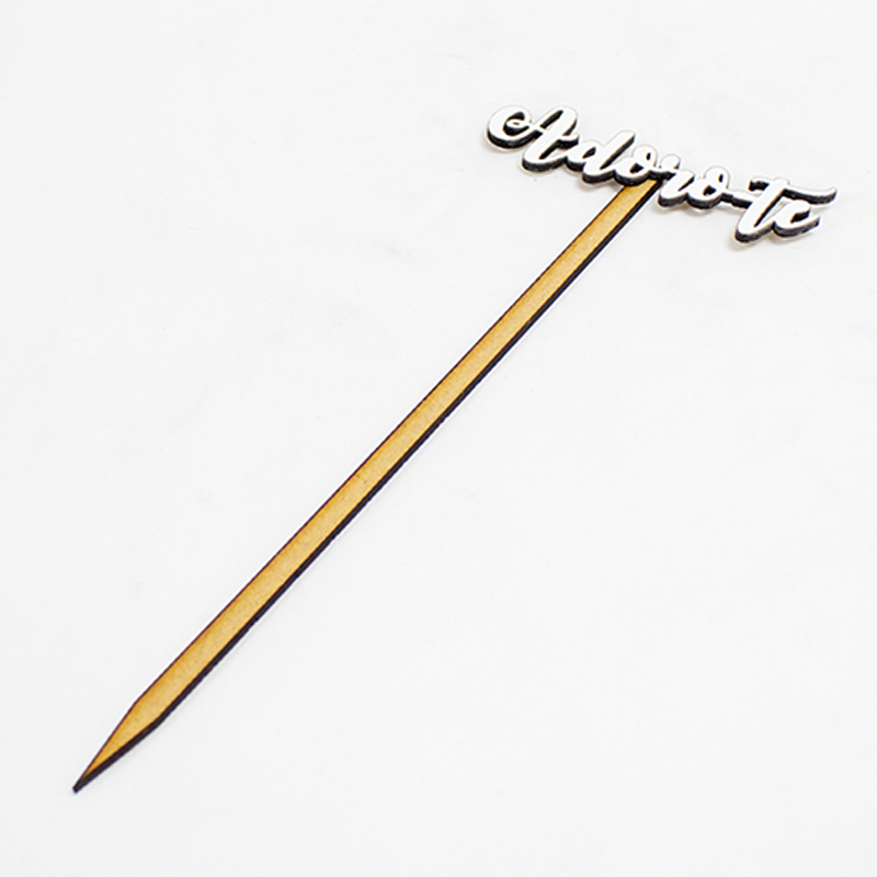 Pick Mad. ADORO-TE 10X3cm (6 Un)