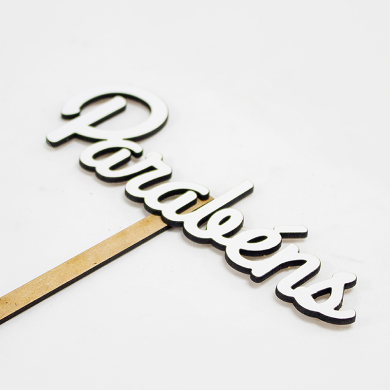 Pick Mad. PARABÉNS 18X5cm (6 Un) A