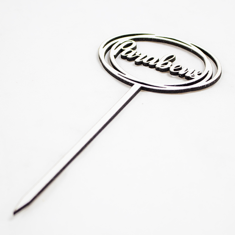 Pick Mad. PARABÉNS 8.5x20cm (6 Un)