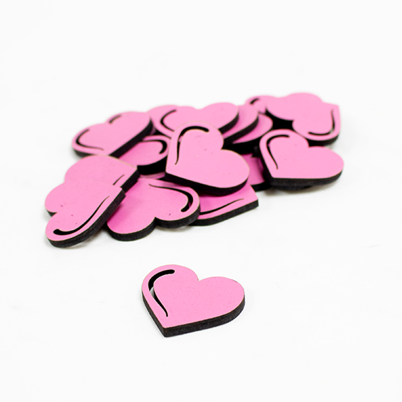 Stick Mad. Coração Rosa  (20 Un) B