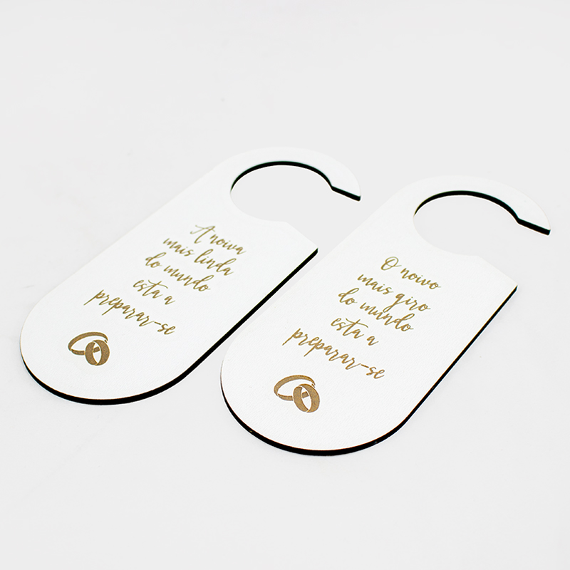 Cabides de Porta - Noivos Preparação  (2 Un) A