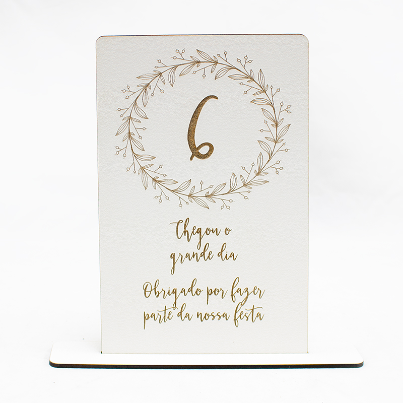 Marcação Mesa 6 (Un) A