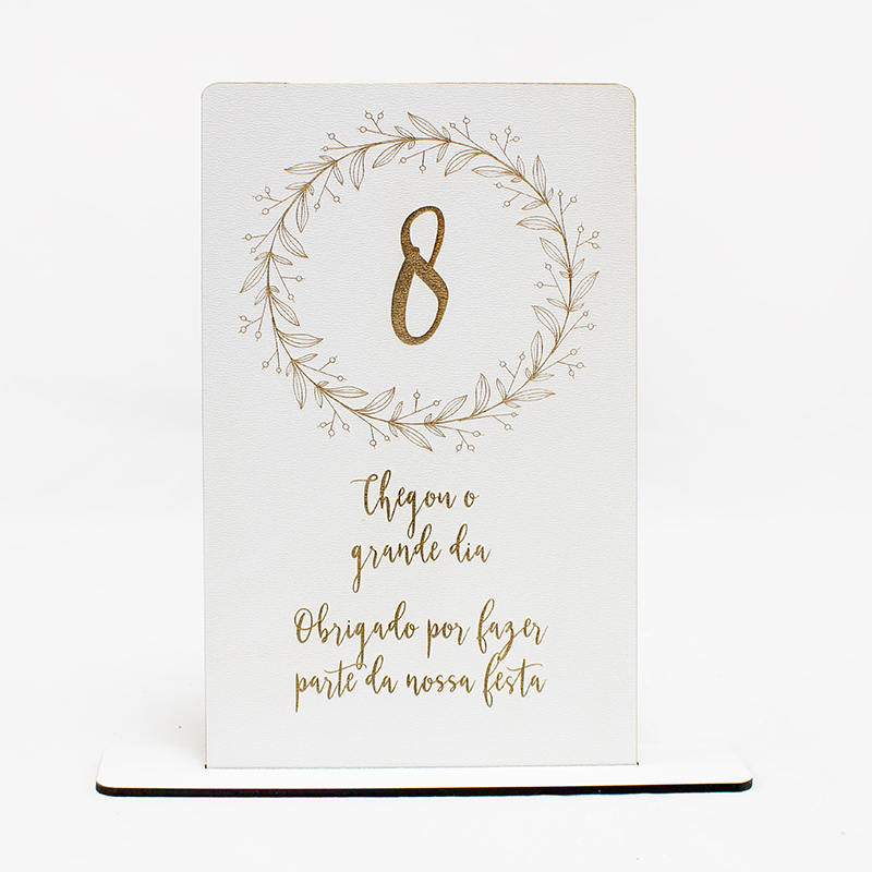 Marcação Mesa 8 (Un) A