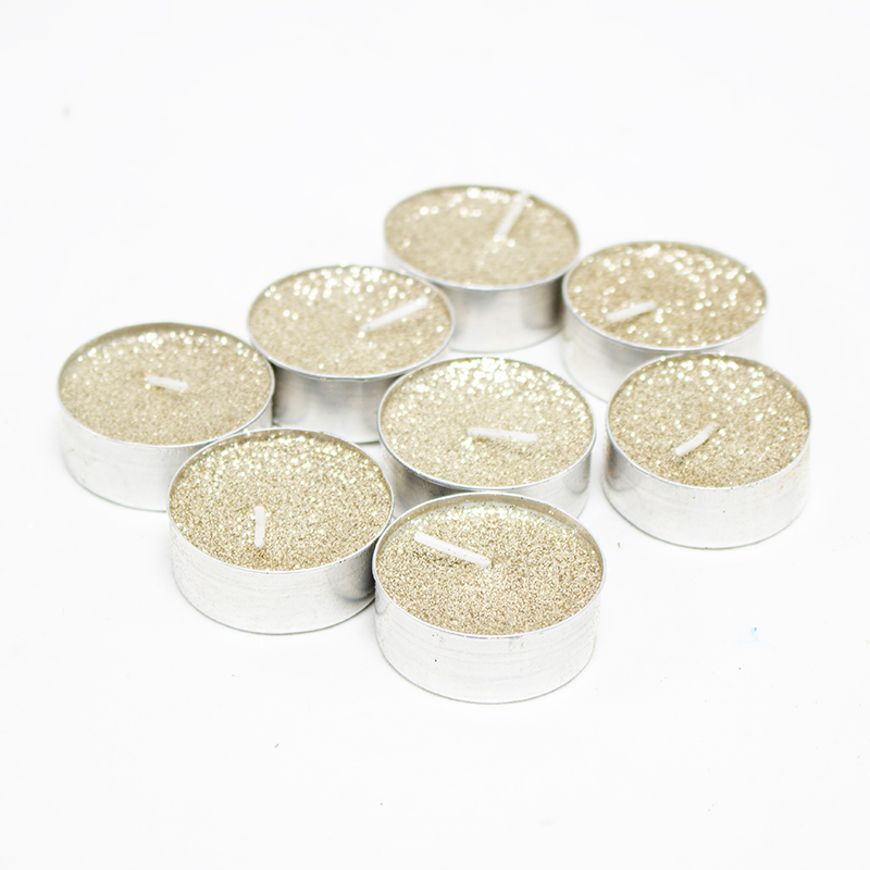 Vela Tealight Ouro (8Un)