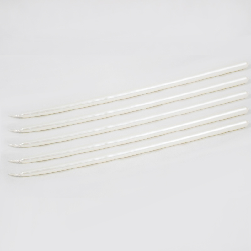 Vela Mini Dipping 8 x 240mm ( 12 Un.) Perola