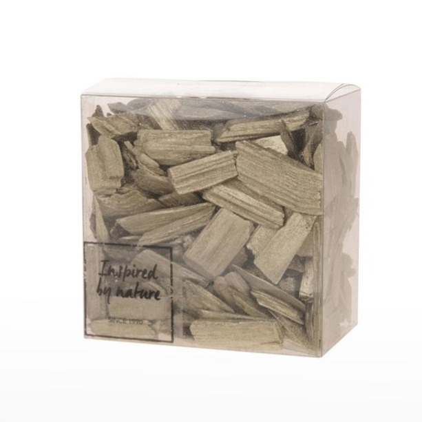 Flocos de Madeira Metálicos 165gr Ouro