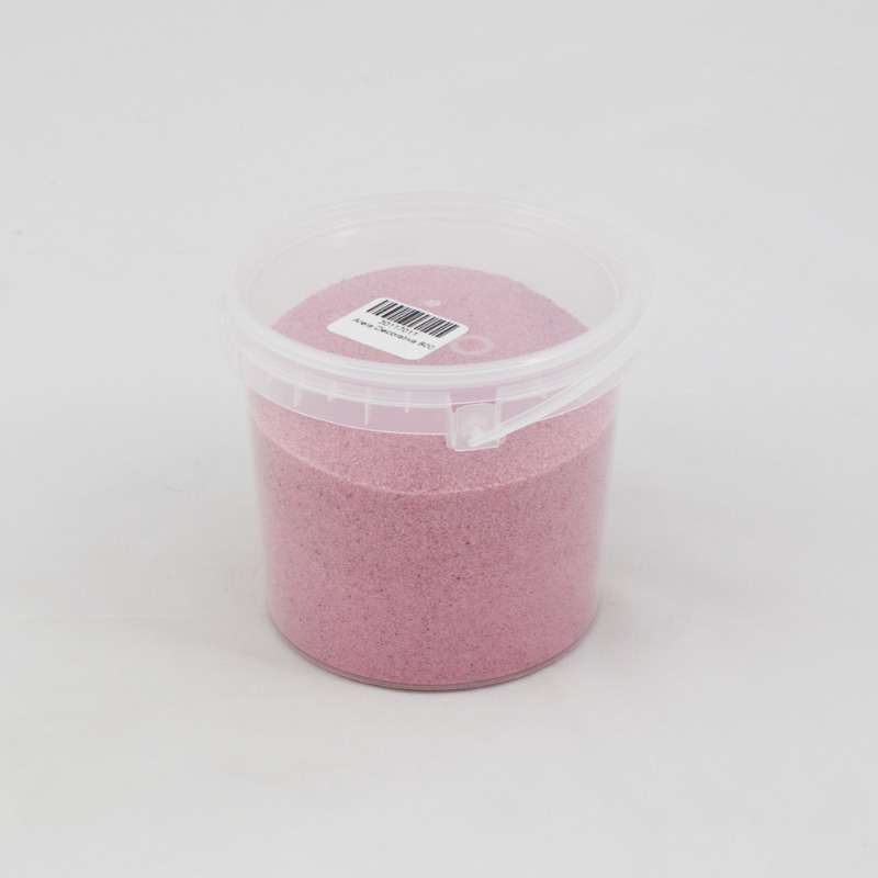 Areia Decorativa 800 gr Rosa claro